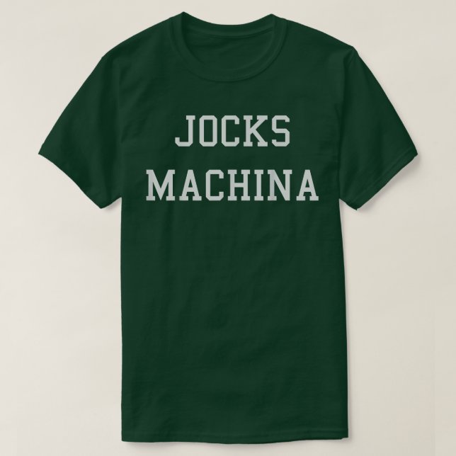 Jocks Machina T Shirt (Design framsida)