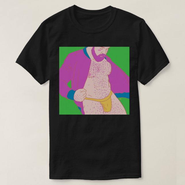 Jockstrap björn t shirt (Design framsida)