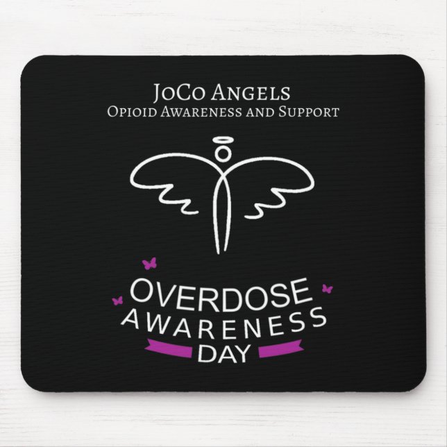 JoCo Änglar Överdoseringsdag Musmatta (Framsidan)