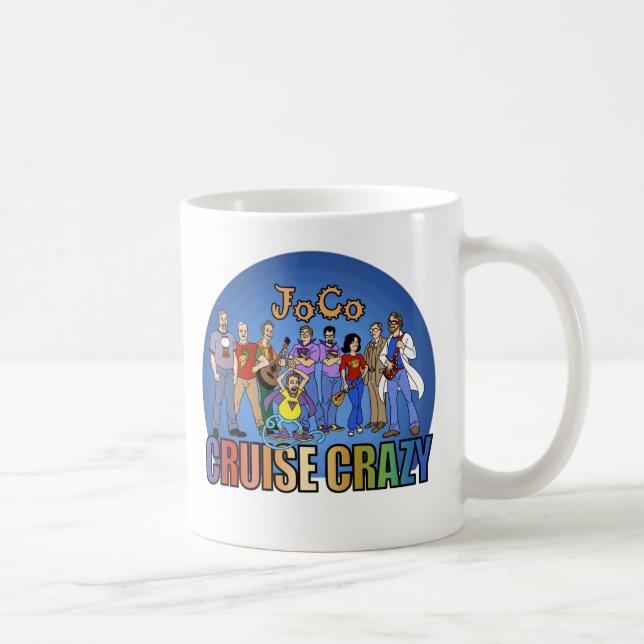 JoCo kryssning galna Superfriends Kaffemugg (Höger)