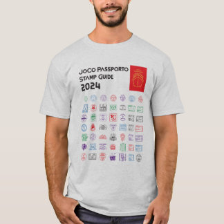 JoCo Passporto 2024 Frimärke Guide t-shirt