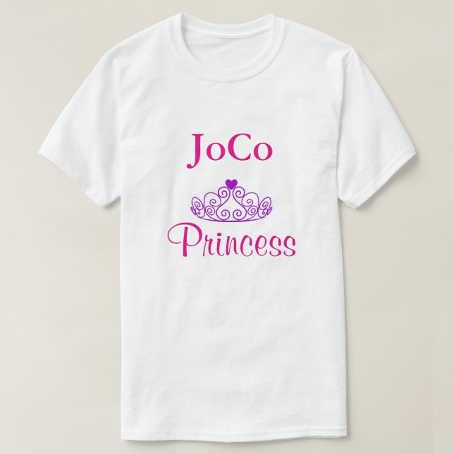 JoCo Princess Tiara T-shirt (Design framsida)