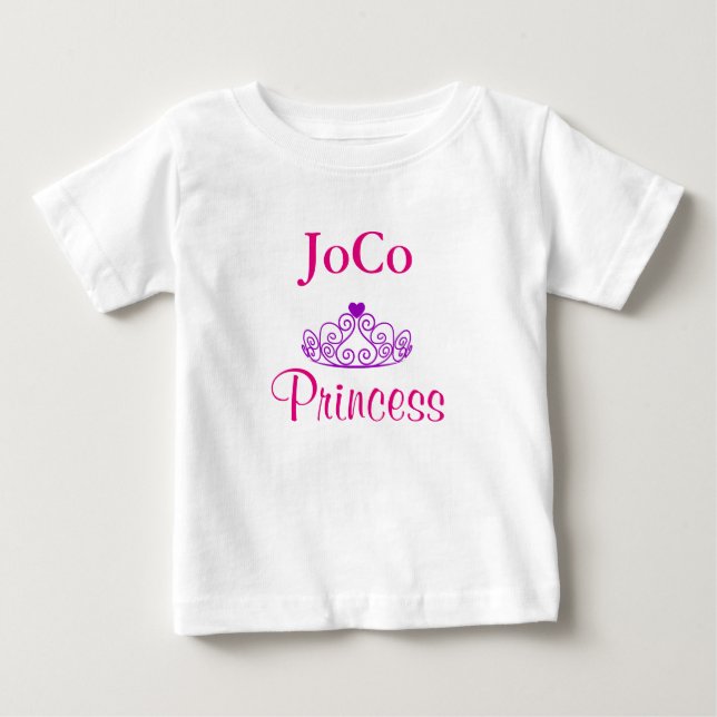 JoCo prinsessans krona Tee Shirt (Framsida)