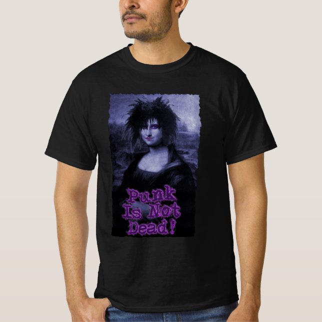 Joconde Mona Lisa : Punk Is Not Dead Tröja (Framsida)