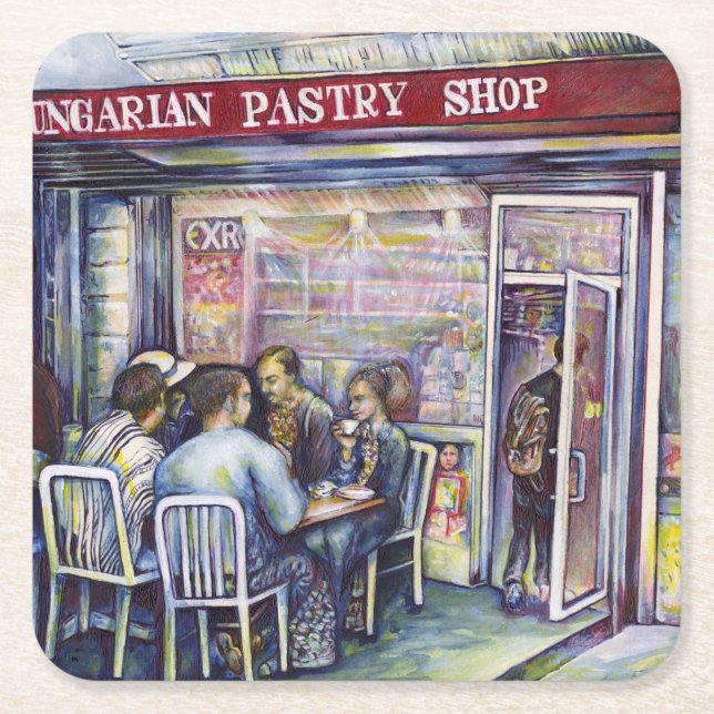 Jocund Underlägg Papper Kvadrat (Framsidan)