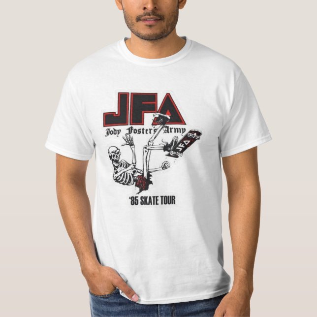 Jodie Fosters armé T Shirt (Framsida)