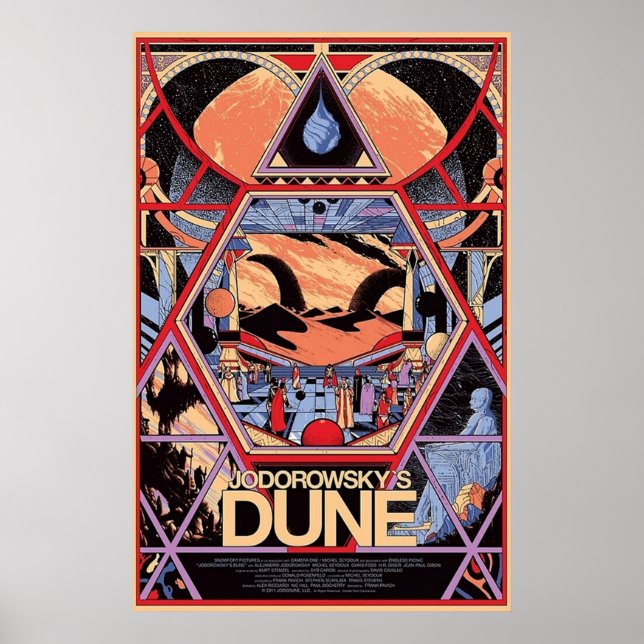 Jodorowskys Dunes Poster (Framsidan)