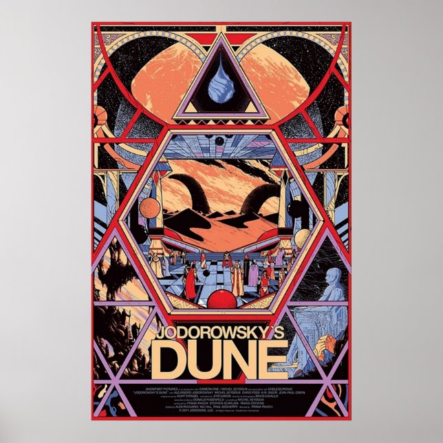 Jodorowskys Dunes Poster (Framsidan)