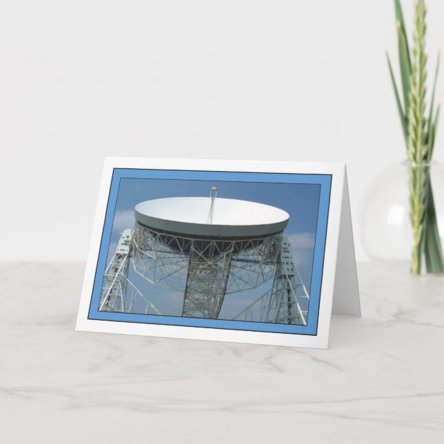 Jodrell Bank Hälsning Card Kort (Framsida)