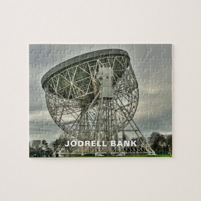 Jodrell Bank Observatory Lovell Telescope Pussel (Horisontell)