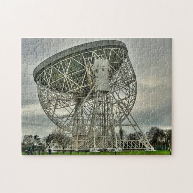 Jodrell Bank Observatory Lovell Telescope Pussel (Horisontell)