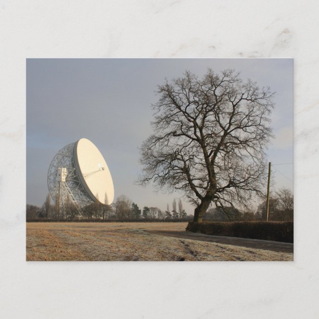Jodrell Bank Vykort (Framsida)