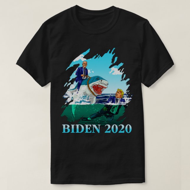 Joe 2020 Afraid of Sharks T Shirt (Design framsida)