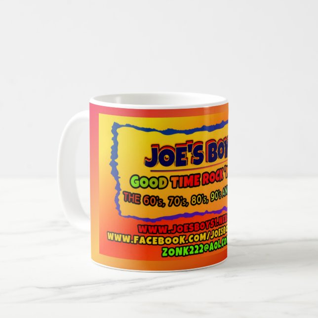 JOE ÄR BOYS 11 Oz. Mugg! Kaffe Mugg (Framsida vänster)