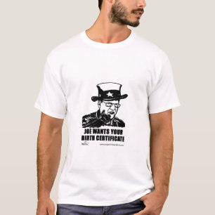 Joe Arpaio önskar ditt personbevis Tee Shirt