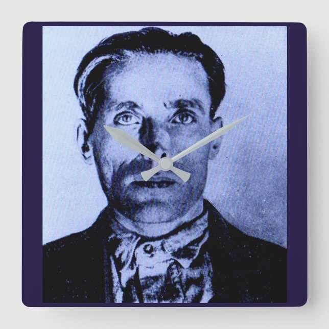 Joe Backe Fyrkantig Klocka (Framsida)