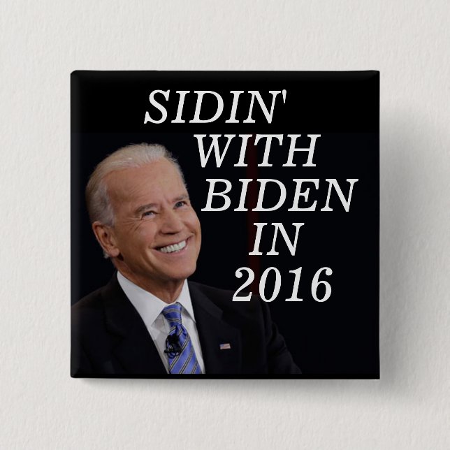 JOE BIDEN 2016 KNAPP (Framsida)