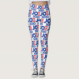 Joe Biden 2020-Anpassadet Bakgrund Yoga Leggings