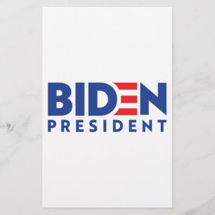 Joe Biden 2020 Biden för president Flygblad