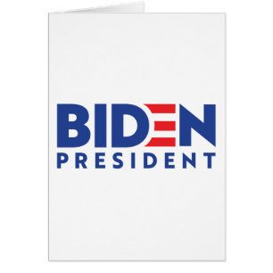 Joe Biden 2020 Biden för president Hälsningskort