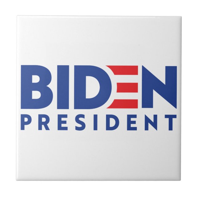 Joe Biden 2020 Biden för president Kakelplatta (Framsidan)