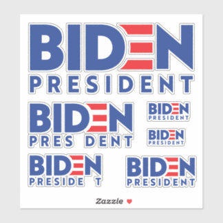 Joe Biden 2020 Biden för president Klistermärken