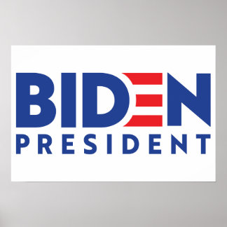 Joe Biden 2020 Biden för president Poster