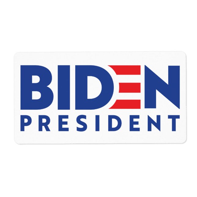 Joe Biden 2020 Biden till president Fraktsedel (Framsidan)