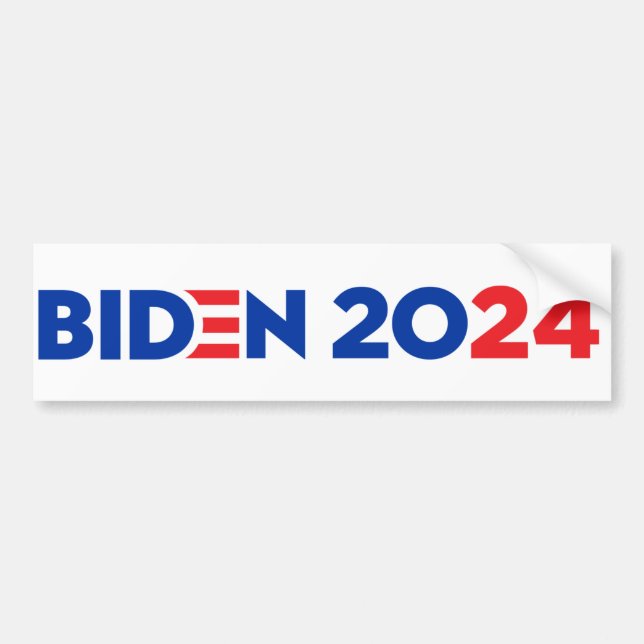 Joe Biden 2024 Bildekal (Framsidan)