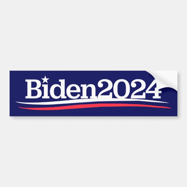 Joe Biden 2024 Bildekal (Framsidan)