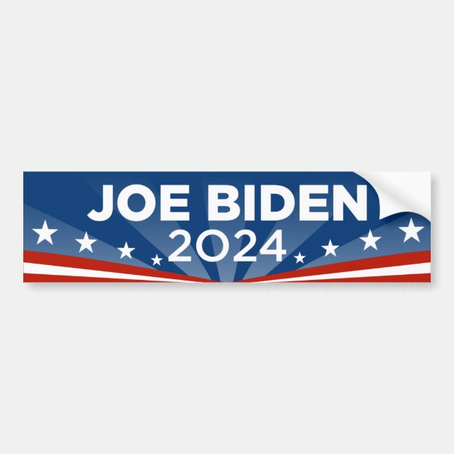 Joe Biden 2024 Bildekal (Framsidan)