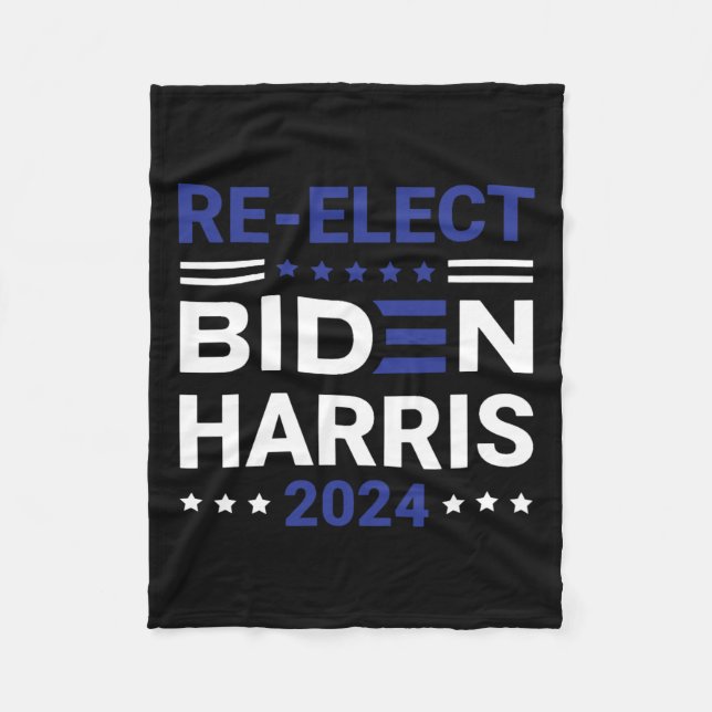 Joe Biden 2024-demokraterna Fleecefilt (Framsidan)