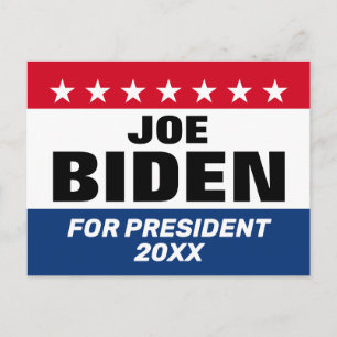 Joe Biden 2024 - Klassisk design Vykort