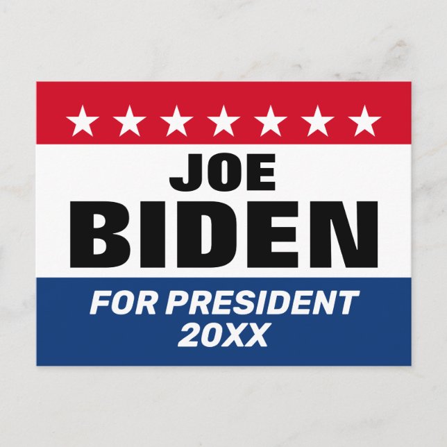 Joe Biden 2024 - Klassisk design Vykort (Framsida)