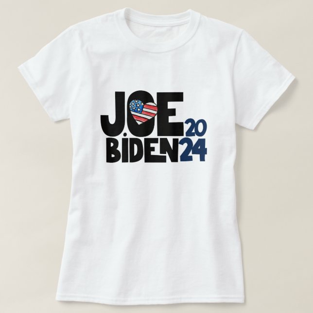 Joe Biden 2024 T Shirt (Design framsida)