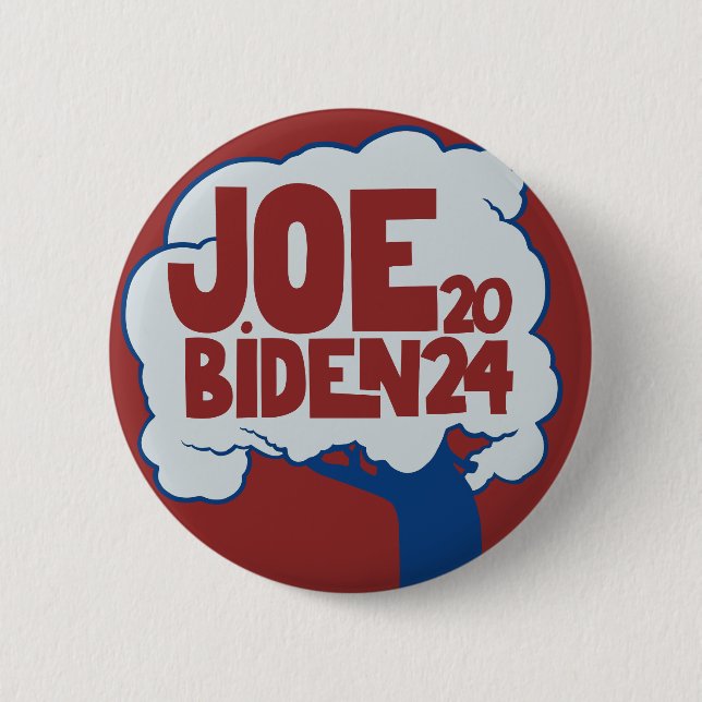 Joe Biden 2024 Val USA - omröstning för Joe 2024 Knapp (Framsida)