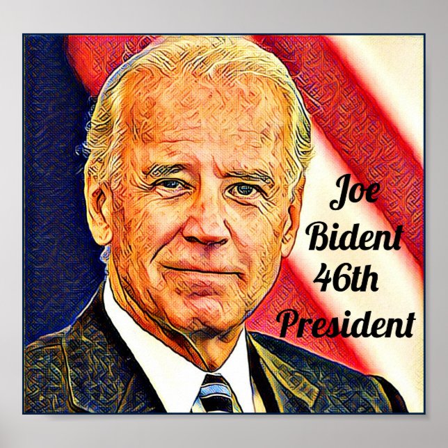 Joe Biden-46:e presidenten_ Poster (Framsidan)