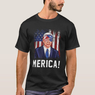 Joe Biden 4 juli Merica Manar Women American Fl T Shirt