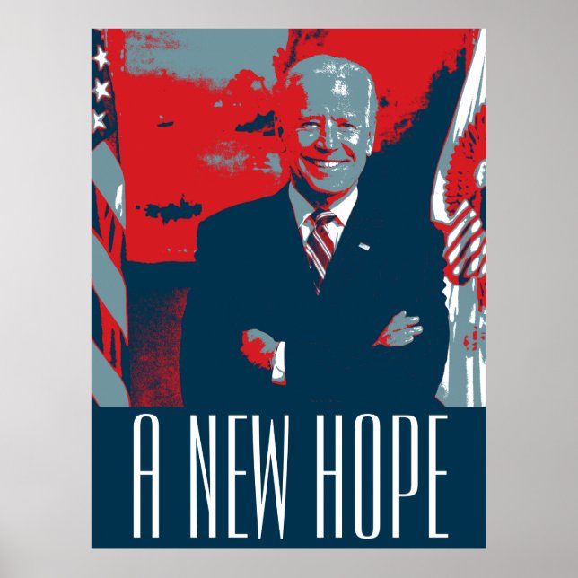Joe Biden A NEW HOPE Poster (Framsidan)