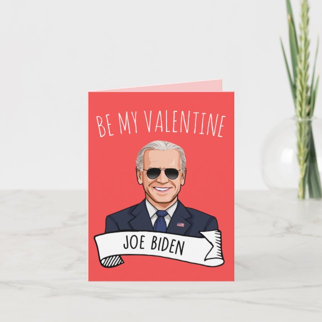 Joe Biden Alla hjärtans dag Kort (Framsida)