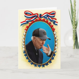 Joe Biden Anpassade Helgdag Card Helgkort