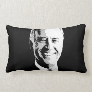 Joe Biden ansikte Lumbarkudde