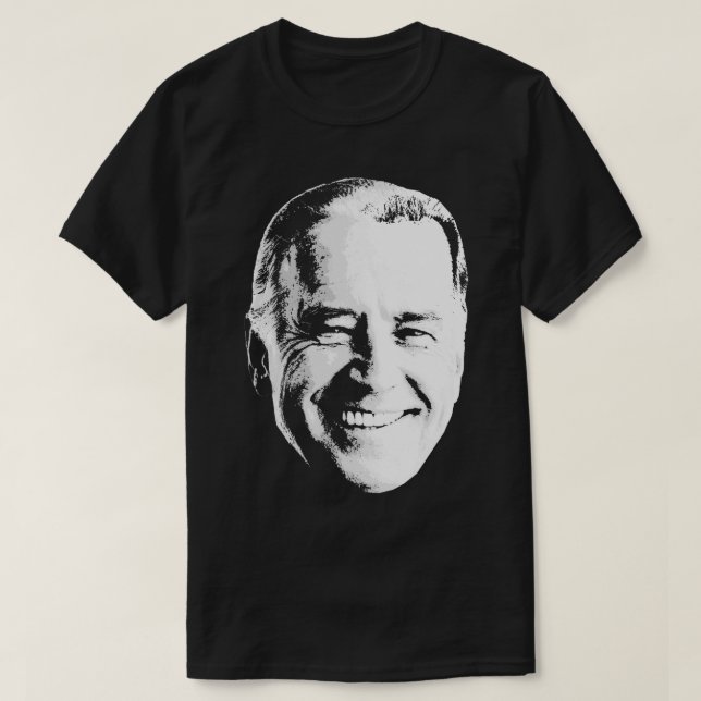 Joe Biden Ansikte T Shirt (Design framsida)
