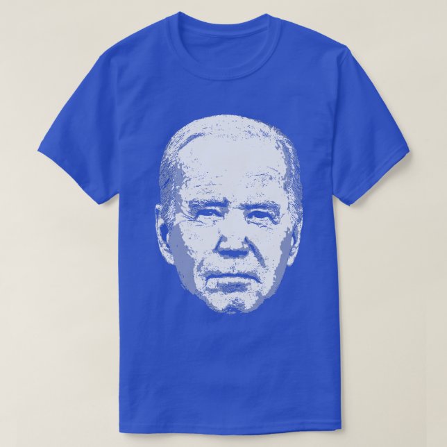 Joe Biden Ansikte T Shirt (Design framsida)