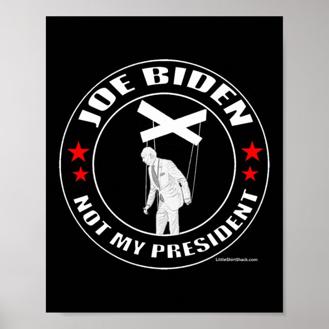 Joe Biden är inte min president..marionett. Pelosi Poster (Framsidan)