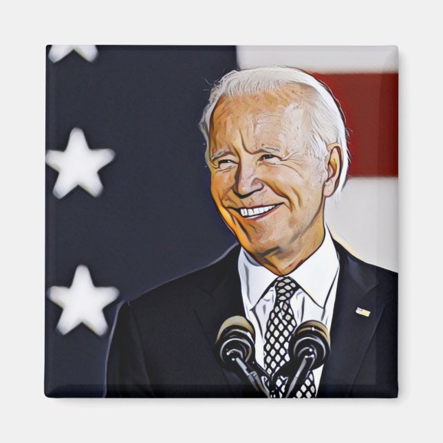 Joe Biden Art Magnet (Framsidan)