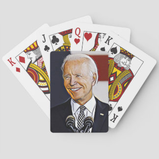 Joe Biden Art-spelkort Casinokort