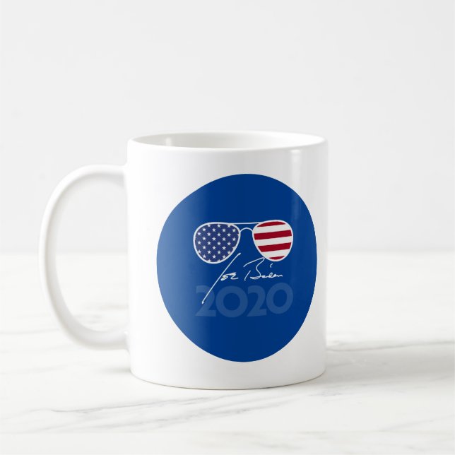 Joe Biden Aviators 2020 Kaffemugg (Vänster)