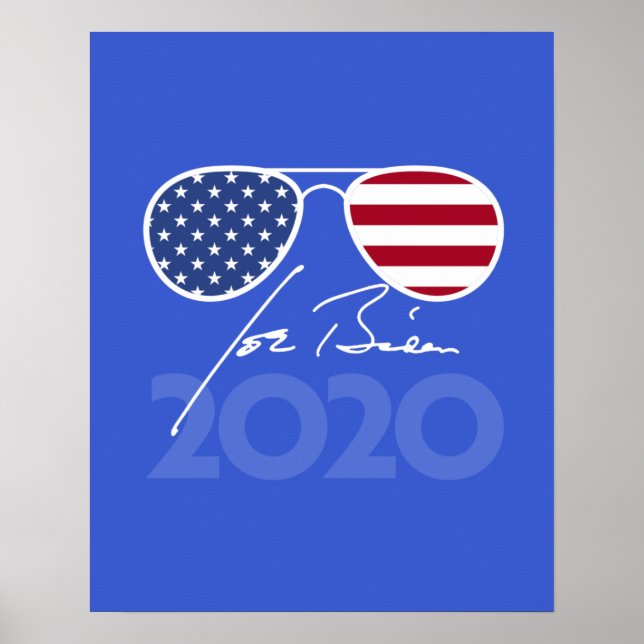 Joe Biden Aviators 2020 Poster (Framsidan)