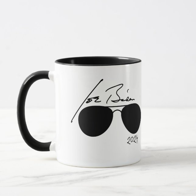 Joe Biden Aviators 2024 Mugg (Vänster)